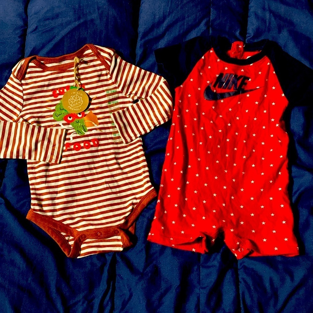 Two 18-24 Month Rompers